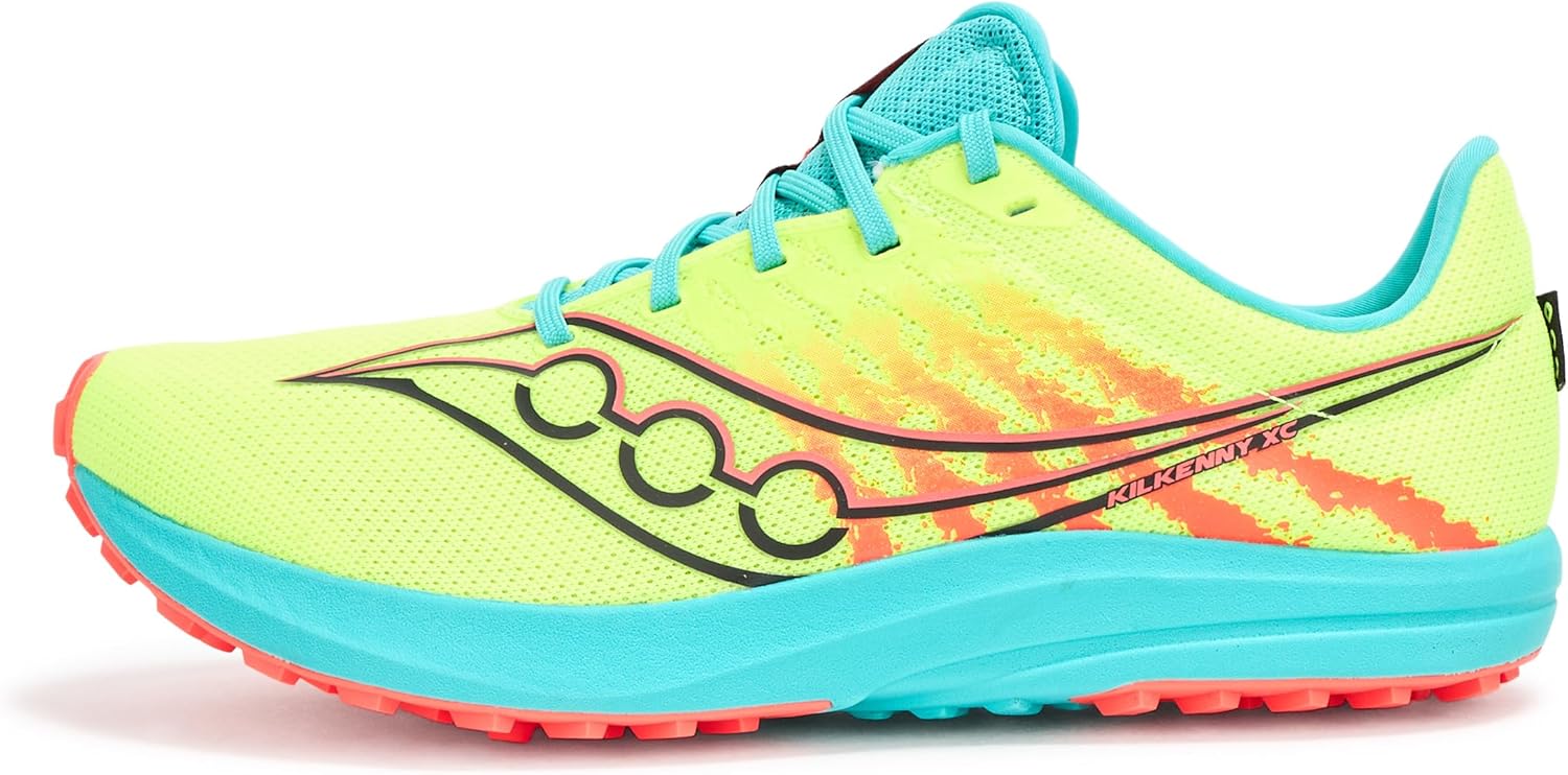 Кроссовки Saucony Kilkenny XC 10 для взрослых унисекс, Citron/Mutan — фото 2
