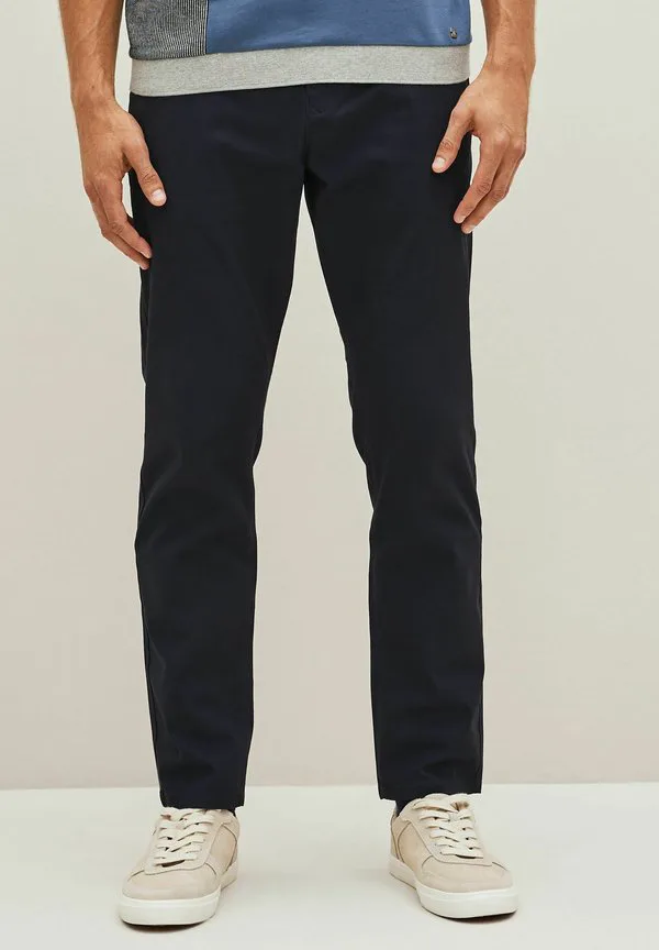 Комплект из 2 узких эластичных брюк чинос Next, Navy Blue Charcoal Grey — фото 3