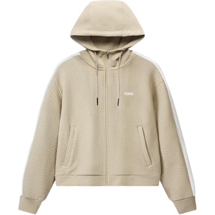 

KSWISS Толстовка Женская Теплая Коричневая K·SWISS