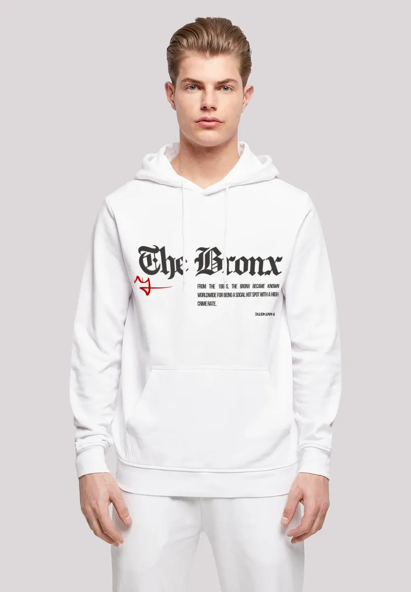

Толстовка F4NT4STIC "The Bronx HOODIE", принт, белый
