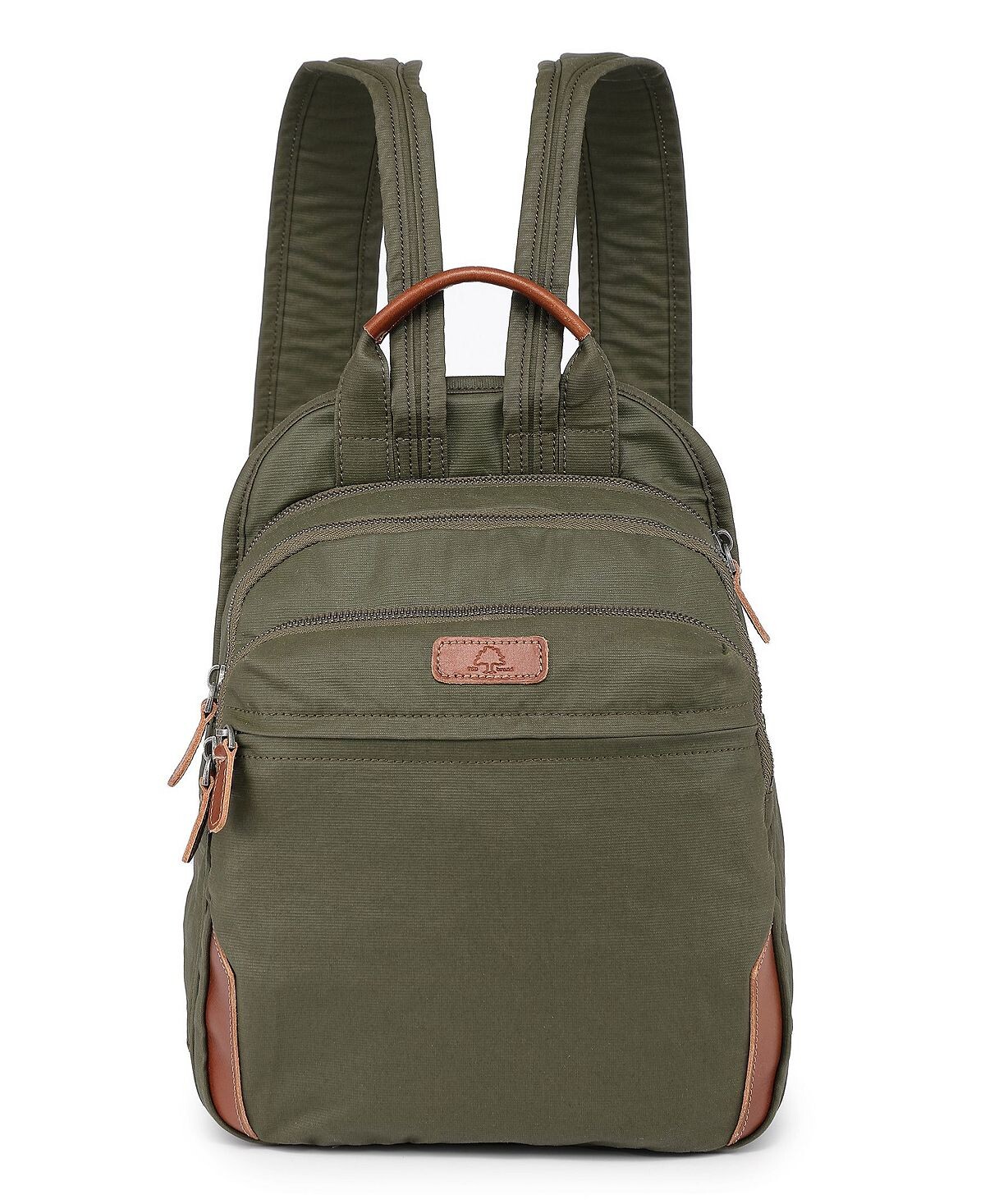 

Холщовый рюкзак Turtle Cove TSD BRAND, зеленый