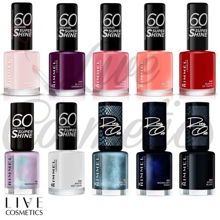 

Лак для ногтей 60 Seconds 8 мл Super Shine, Rimmel