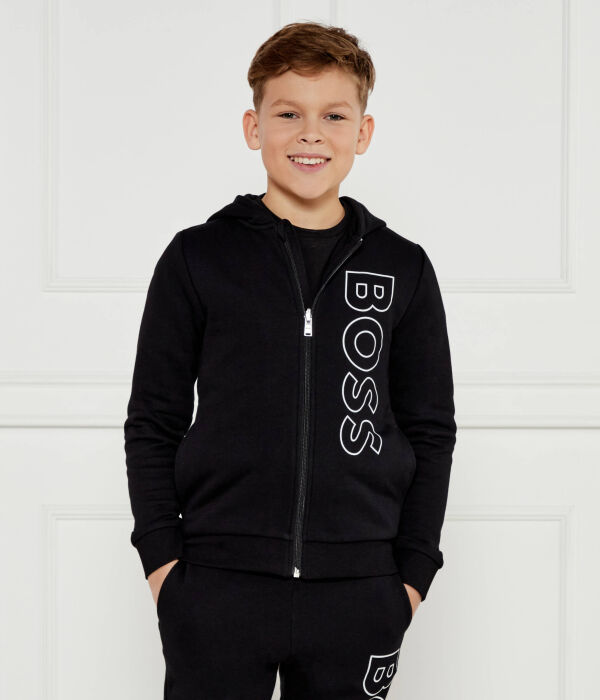 

Спортивный костюм Regular fit Boss Kidswear, черный