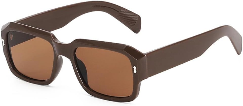 

Винтажные солнцезащитные очки для мужчин и женщин, модные солнцезащитные очки, стильные очки с леопардовым принтом, градиентные очки, защита от УФ-излучения UV400 KTUCN, Brown Brown