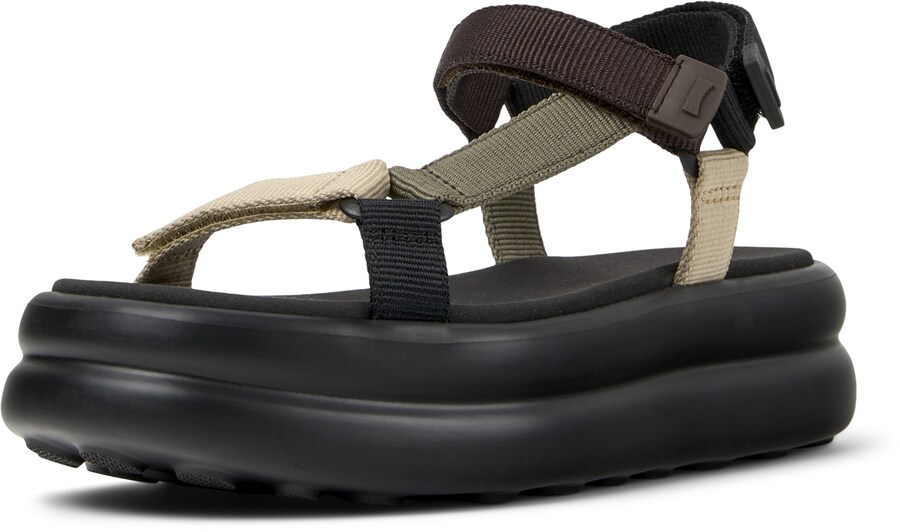 Сандалии CAMPER Pelotas Flota Up, Dark brown/Khaki