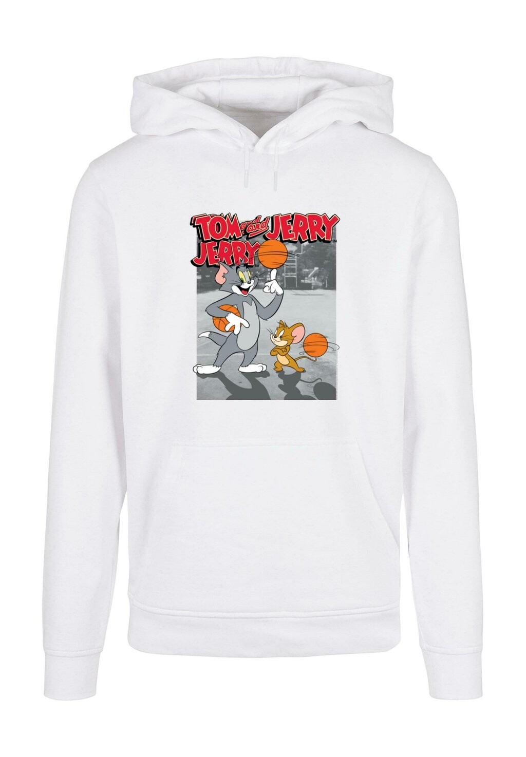 

Толстовка с капюшоном TOM AND JERRY BASKETBALL BUDDIES ABSOLUTE CULT, белый