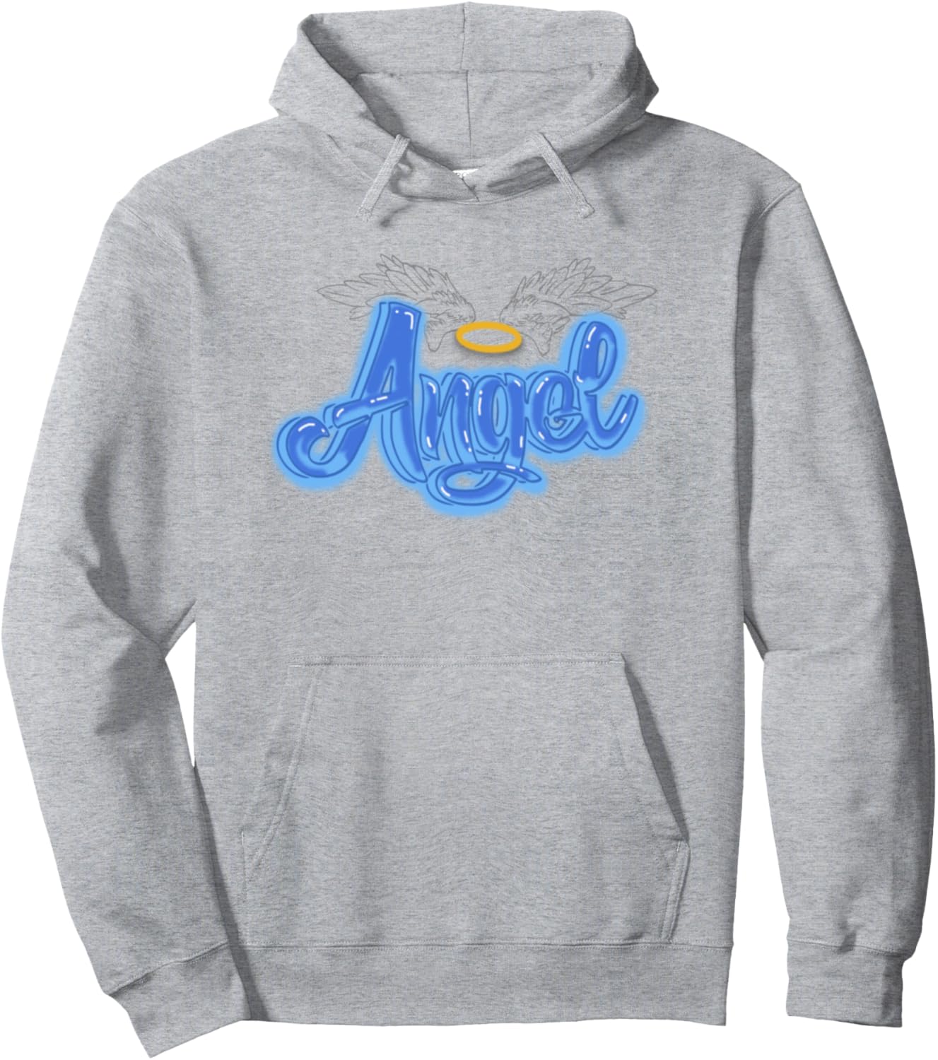 

Худи Angel Blue Text With Wings, серое Trendy Apparel, Серый, Худи Angel Blue Text With Wings, серое Trendy Apparel
