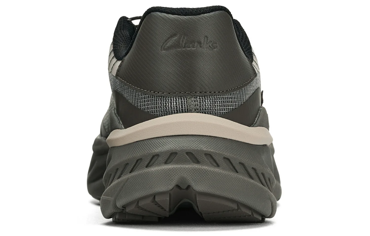 Clarks Туфли ZephTrek Go Fabric Casual мужские оливкового цвета — фото 4