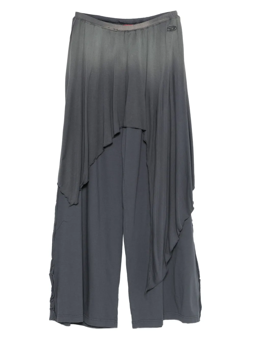 

Широкие брюки с логотипом Diesel, серый