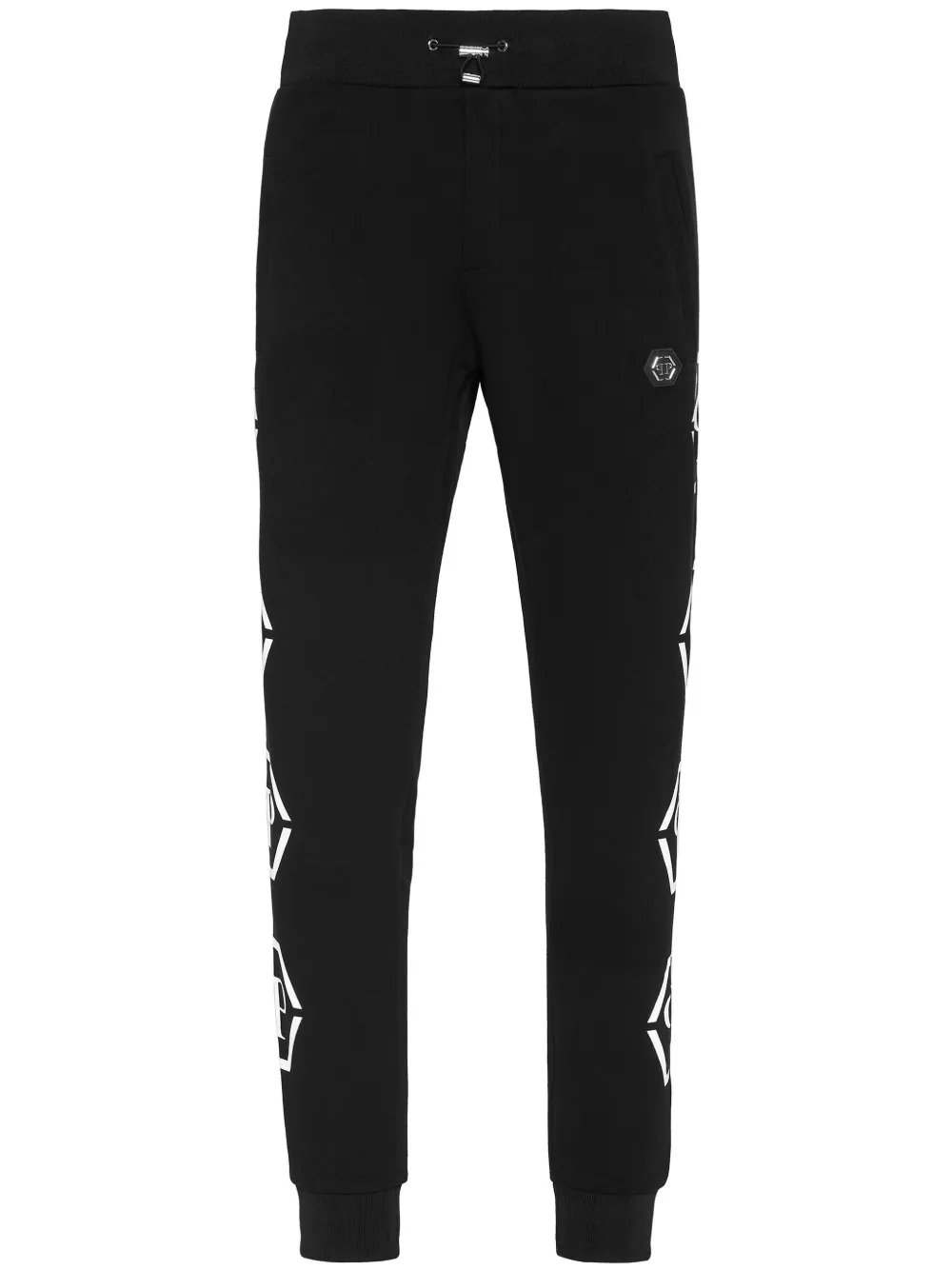 

Спортивные брюки с монограммой Philipp Plein, черный
