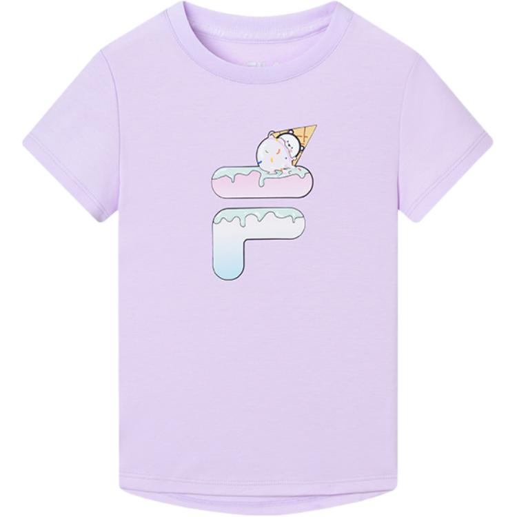 

FILA KIDS Футболка Cloud Gown Purple для подростков, Фиолетовый, FILA KIDS Футболка Cloud Gown Purple для подростков