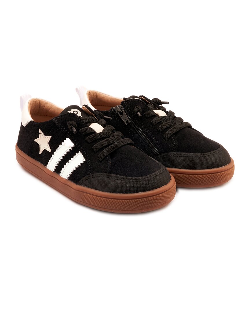 

Кроссовки Old Soles WOS Runner из кожи и замши, черный