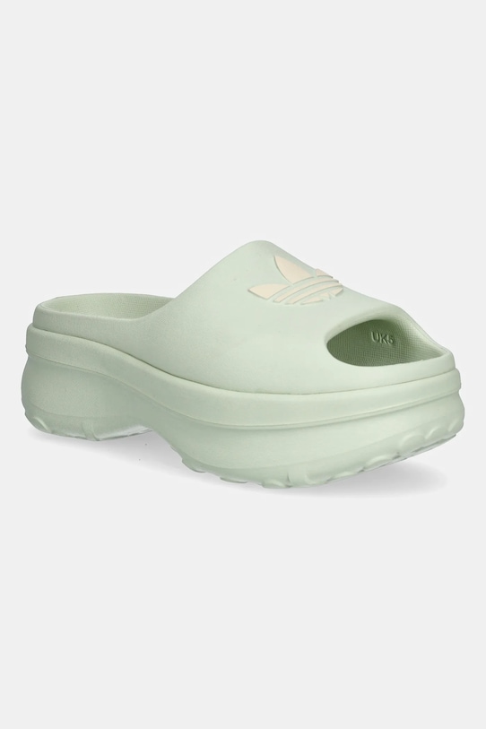 Шлепанцы Adifom Stan Slide W Adidas Originals, зеленый