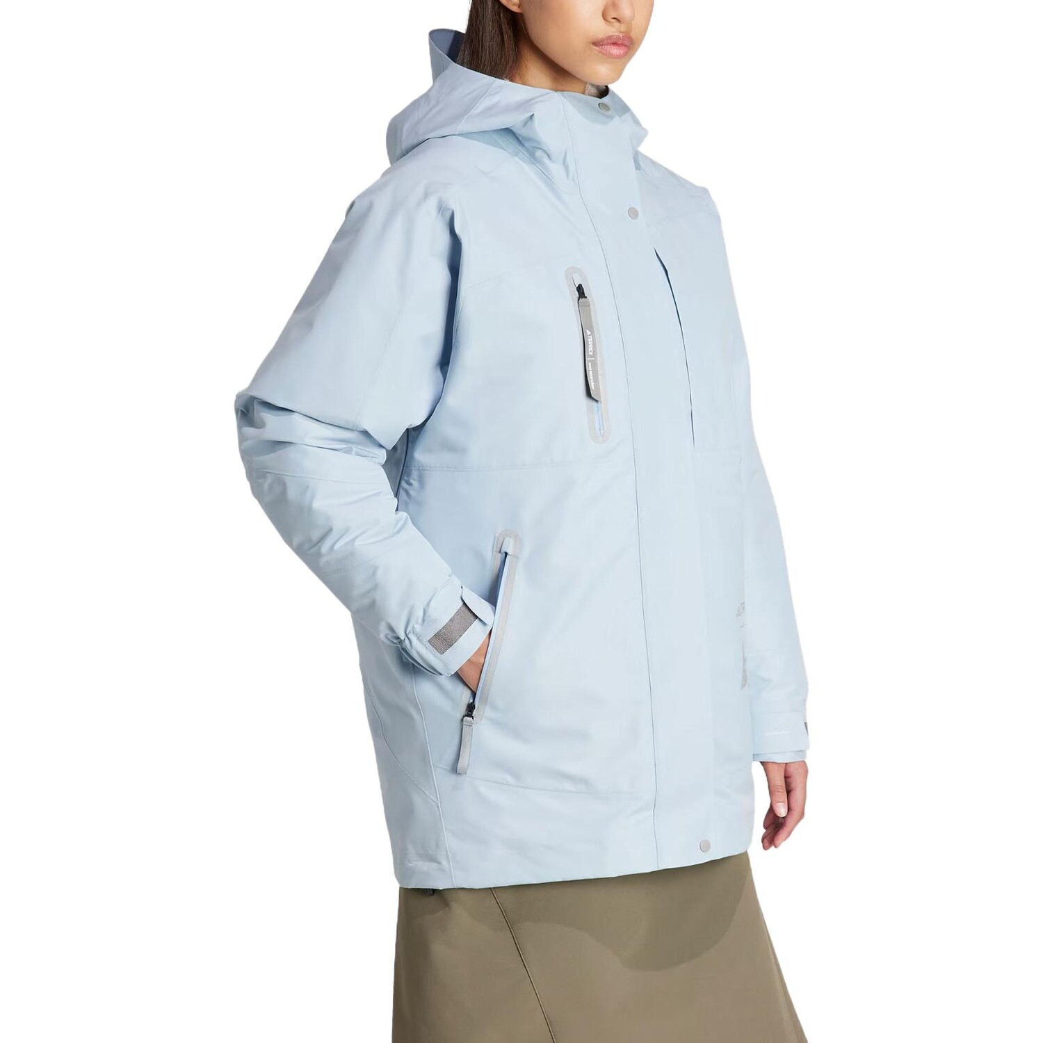 TERREX X And Wander Outdoor Jacket Женская светло-голубая Adidas — фото 3