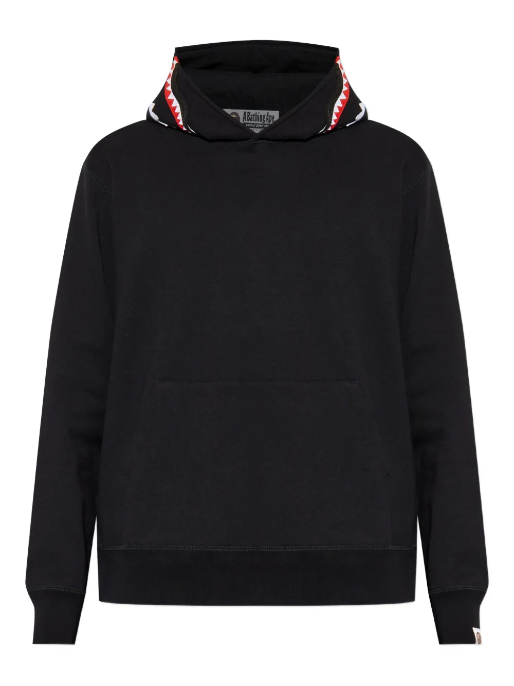 

Толстовка с акулой A Bathing Ape, черный