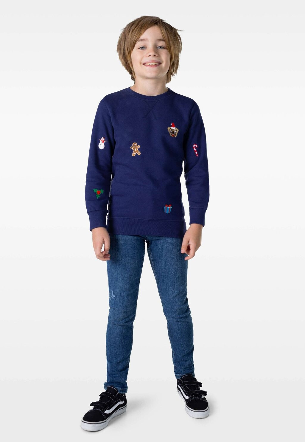 

Свитер вязаный X-MAS ICONS OppoSuits, цвет blue