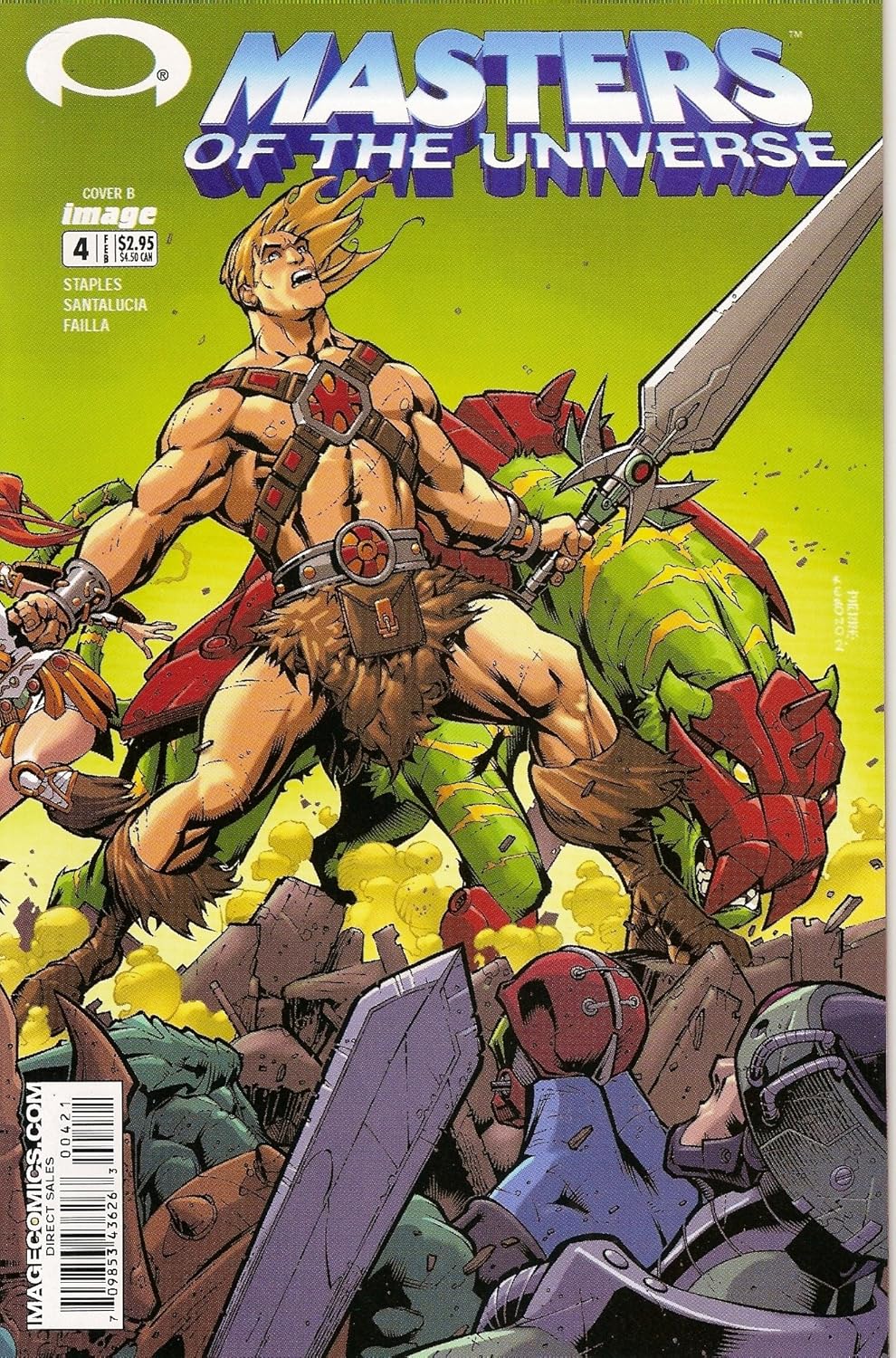 

Masters of the Universe #4, Cover B (The Shard of Darkness, Part 4) (Image Comics)
