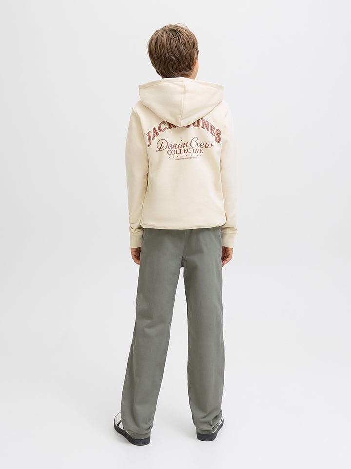 JACK & JONES Junior Худи "Brandes" бежевого цвета — фото 3
