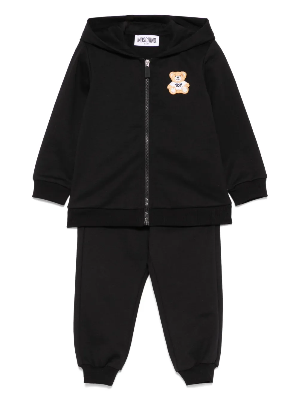 

Спортивный костюм с нашивкой Teddy Bear Moschino Kids, черный