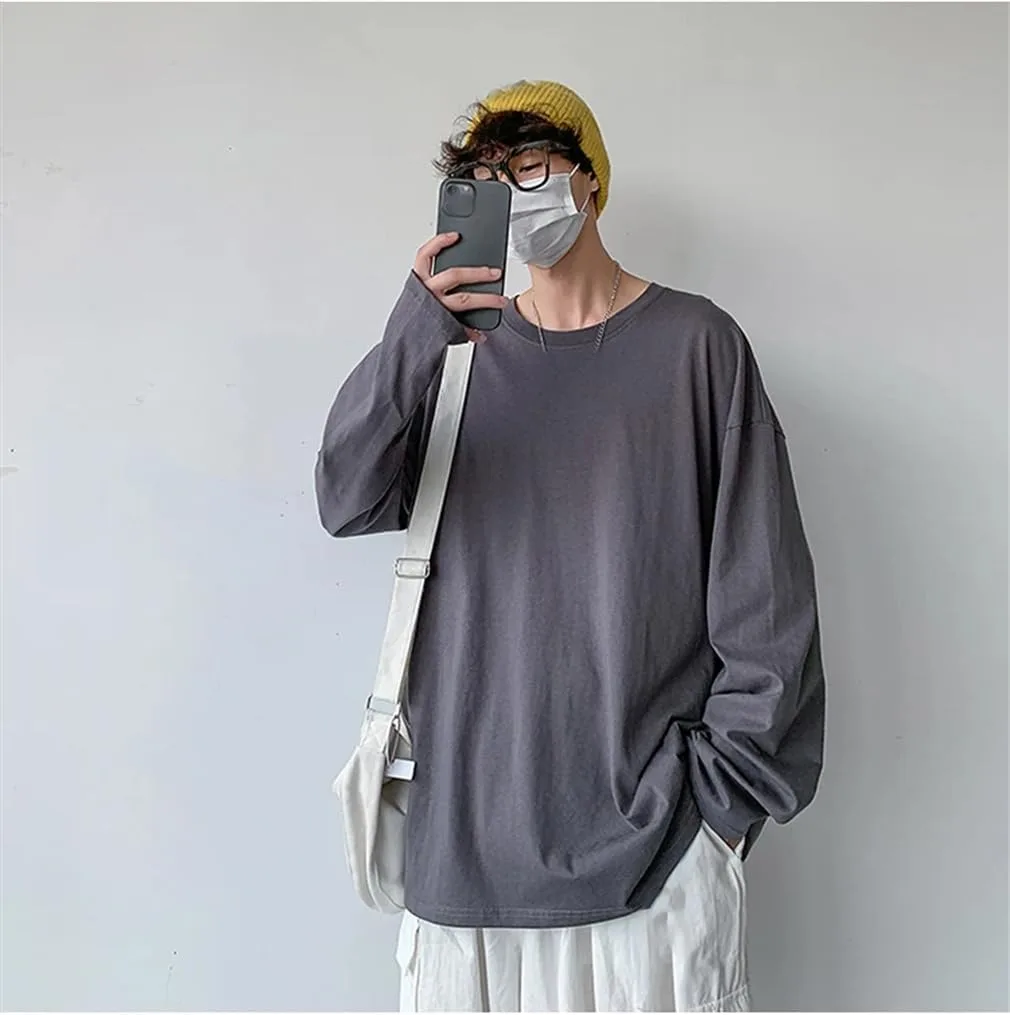 Мужская футболка с длинным рукавом Unisex Cotton Sweatshirt — фото 4