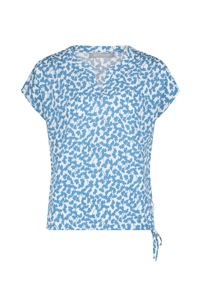 

Повседневная рубашка с завязкой Betty & Co, мультиколор