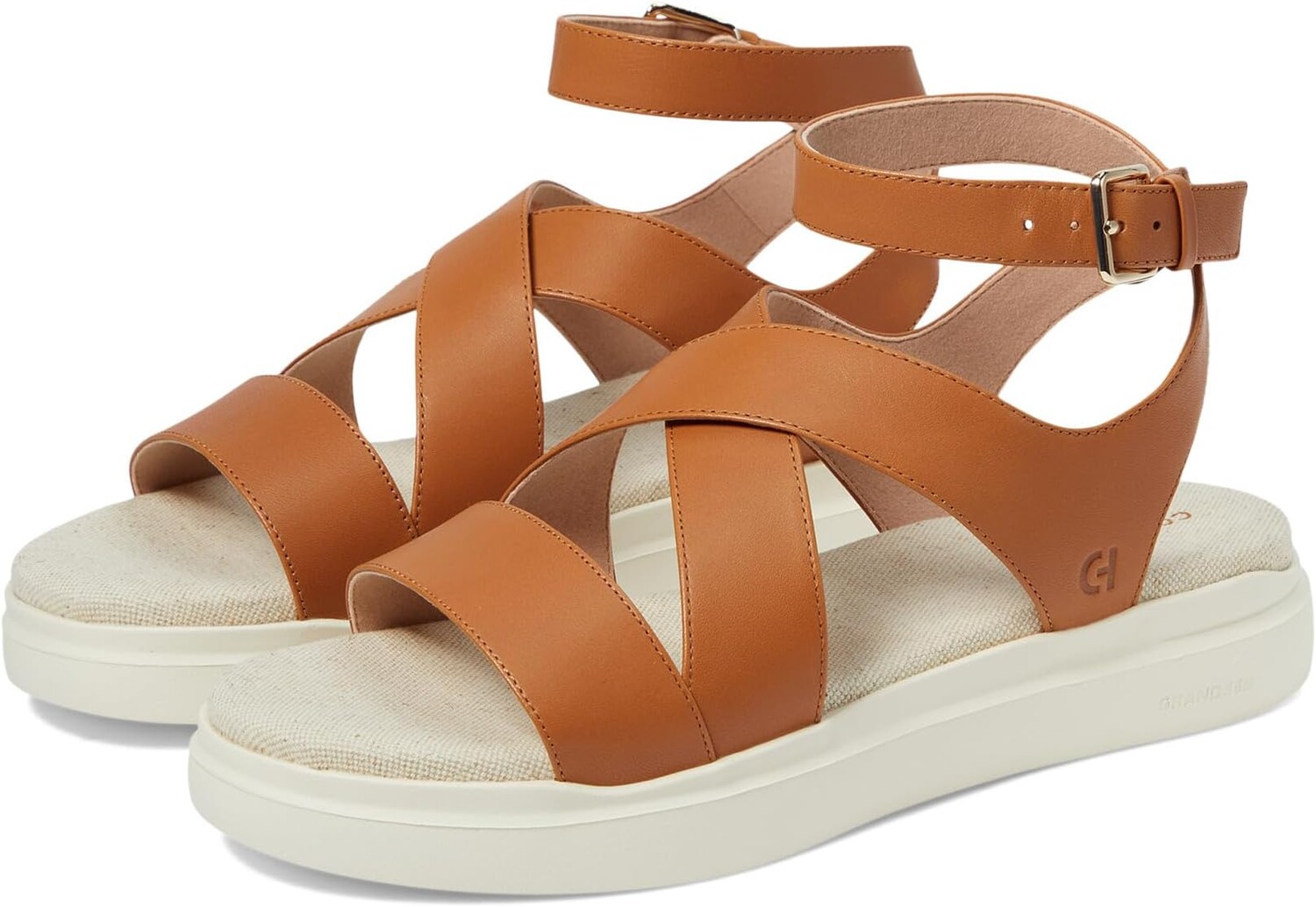 

Сандалии Cole Haan Grandpro Rally Castine Sandals, цвет Pecan/Ivory