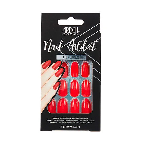 

Искусственные ногти Nail Addict Cherry Red Ardell, 1 UD