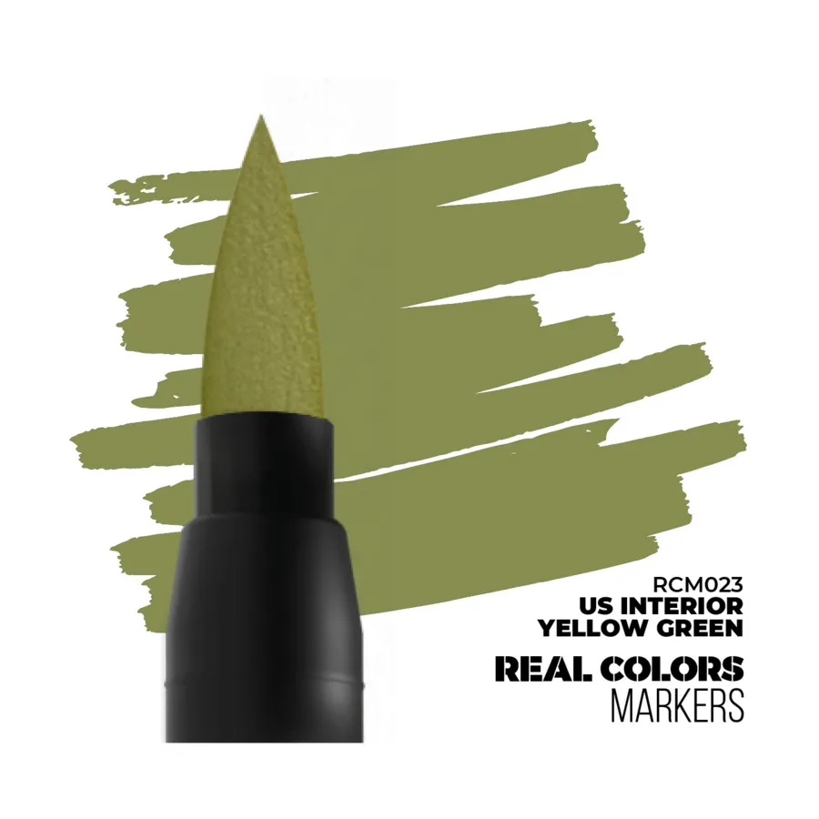 

Желто-зеленый радиоуправляемый маркер для интерьера США, Real Color Markers