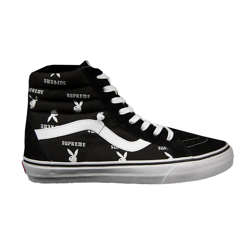 Кроссовки Supreme x Sk8-Hi Reissue Pro Vans, черный