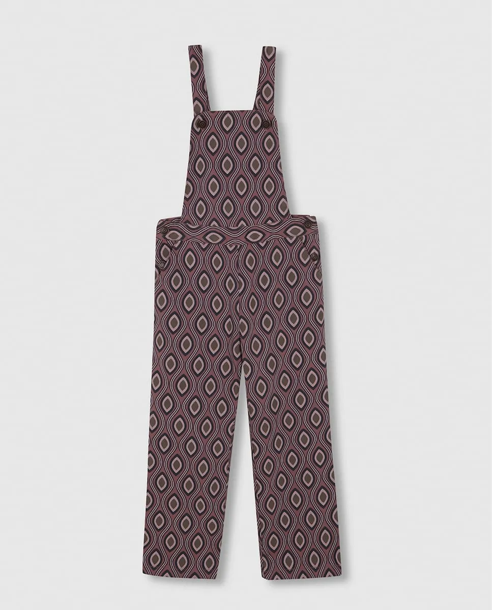 

Детский фартук с фиолетовым узором Gocco