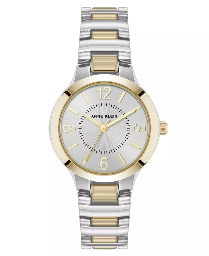 

Женские часы Quartz Essential Round с двухцветным металлическим корпусом, 32 мм Anne Klein