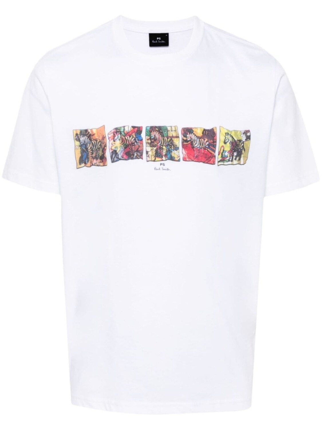 

PS Paul Smith футболка Zebras из органического хлопка, белый