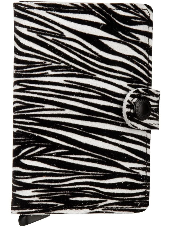 

Кошелек Secrid Geldbörse Miniwallet Zebra, цвет Light Grey