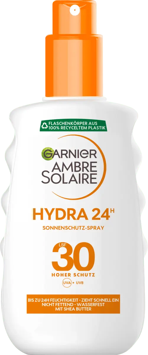 

Спрей солнцезащитный Hydra 24h SPF 30 200мл Garnier