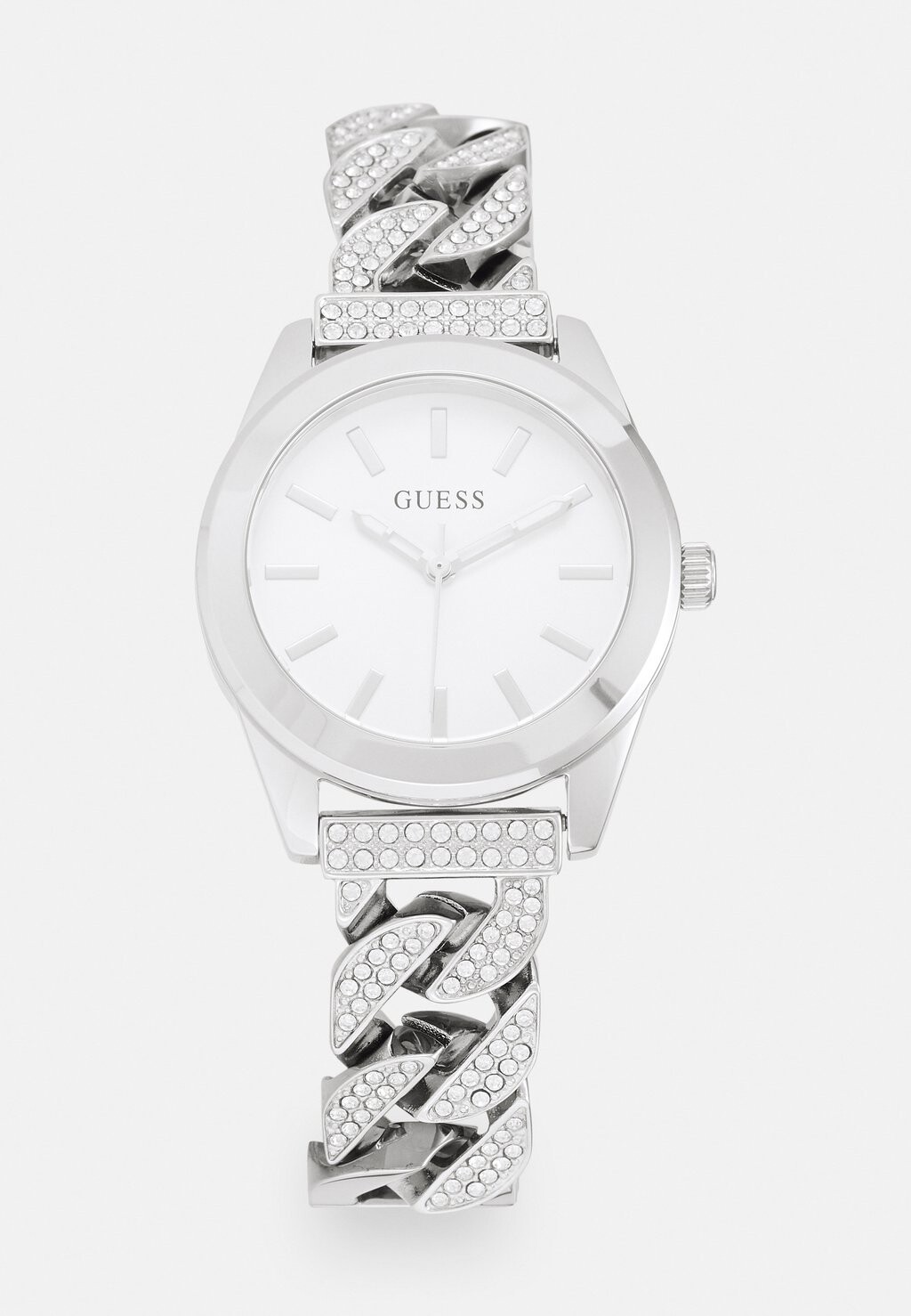 

Часы СЕРЕНА Guess, серебристый