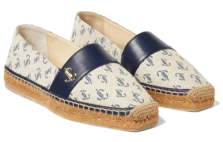 Чжоу Янцзе Плоские Эспадрильи Женские Песчаные Дюны Jimmy Choo — фото 3