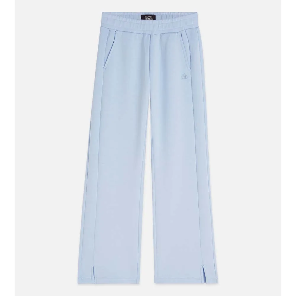 Спортивные брюки прямого кроя из коллекции Scotch & Soda Seasonal Core, синий — фото 3