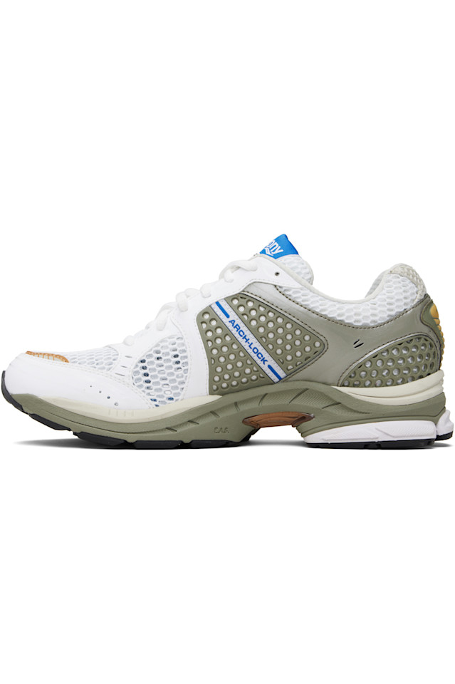 Saucony Кроссовки Progrid Triumph 4 белого и хаки цвета — фото 3