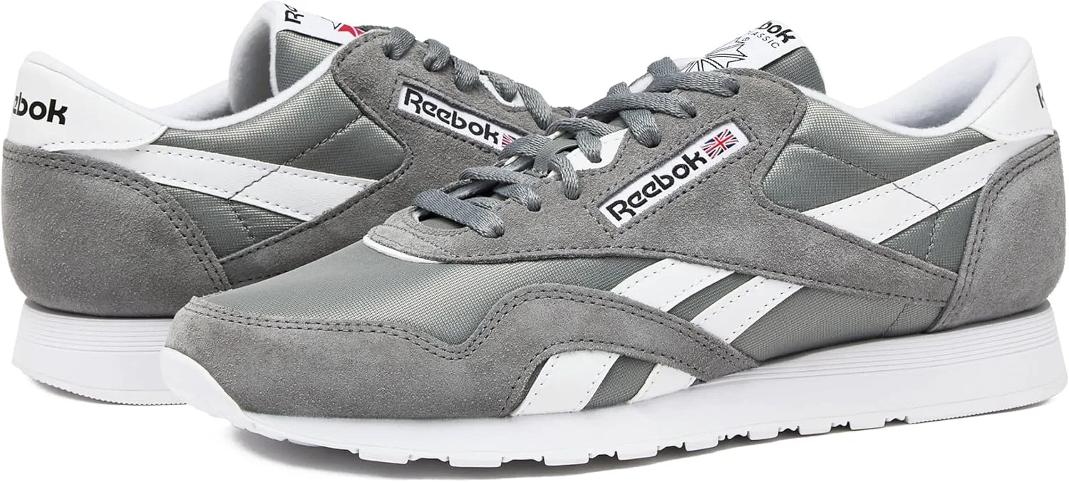 

Мужские кроссовки Reebok Classic Nylon, серый/белый
