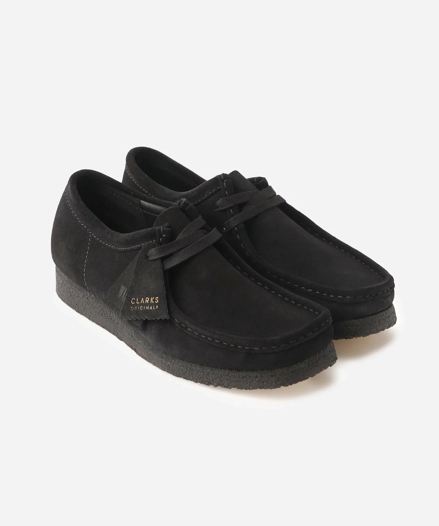 Кроссовки Saturdays NYC & Clarks Originals Wallabee Saturdays Nyc, Black (01) — фото 2