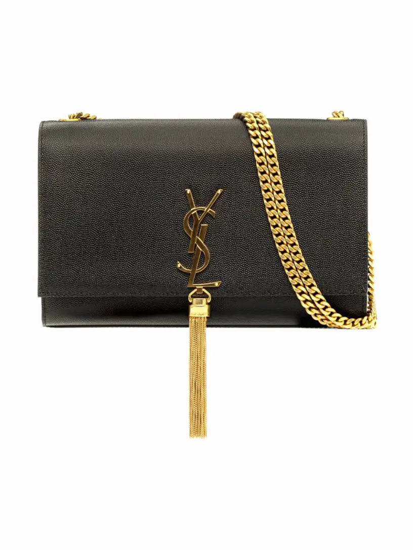 

Сумка на плечо Kate Monogramm Saint Laurent, черный