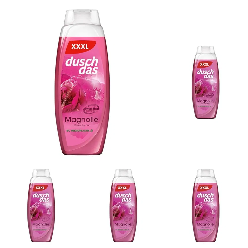 Гель для душа Duschdas Magnolia XXXL с ароматом магнолии, 675 мл (5 шт.) Duschdas