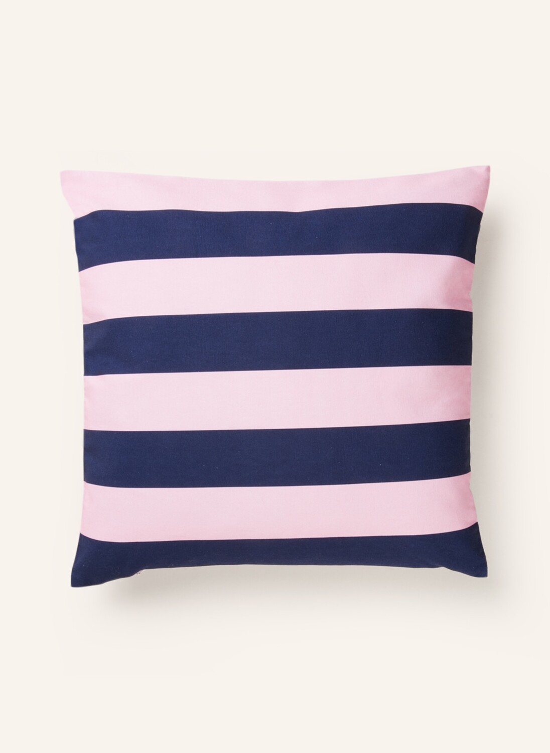 

Декоративная подушка Eb Home STRIPE, 40x40 см, цвет rosa/dunkelblau