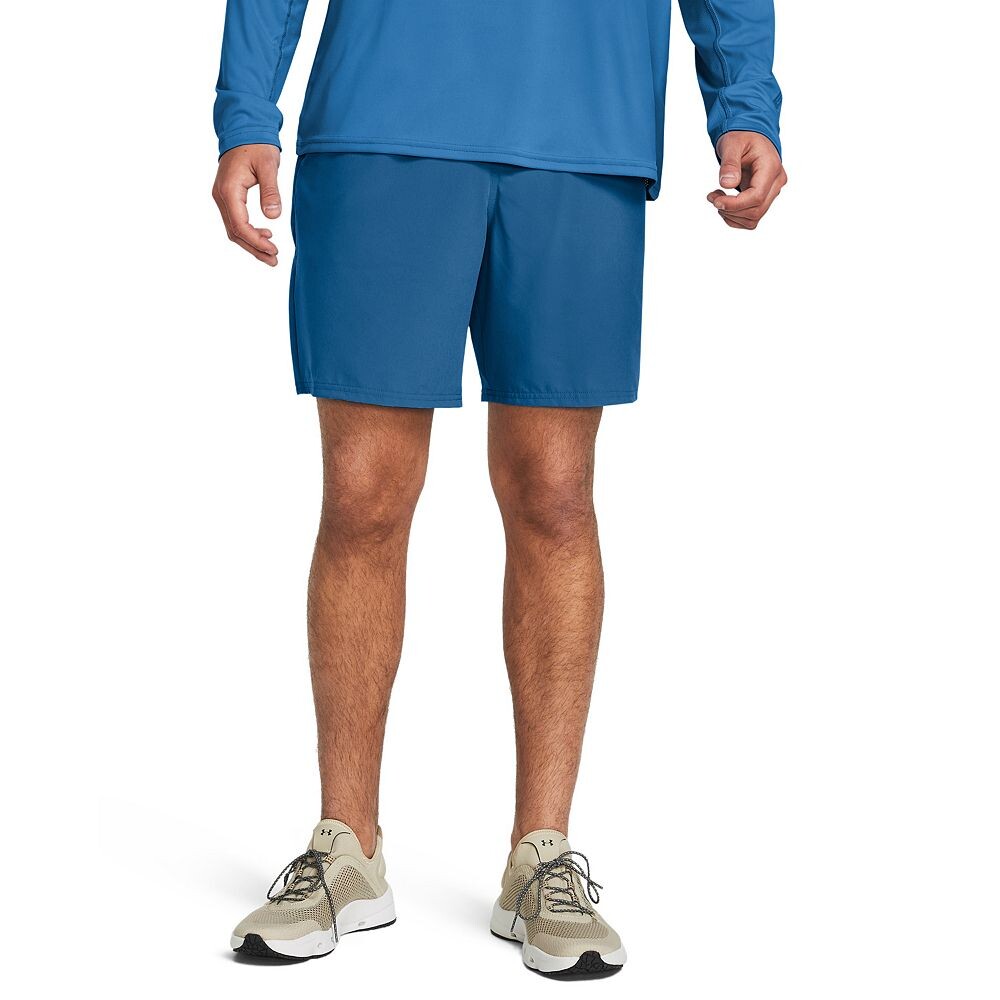 

Мужские шорты Under Armour UPF 40 Mantra Hybrid 7,5 дюйма, цвет Photon Blue