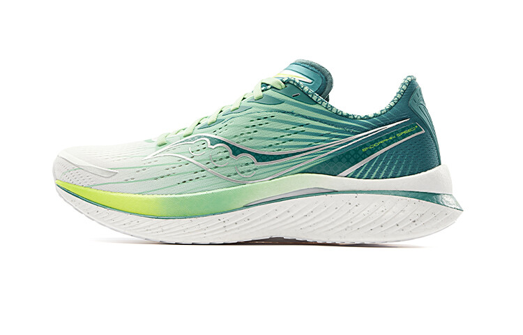 

Кроссовки saucony Endorphin Speed ​​3 унисекс, Белый/Зеленый