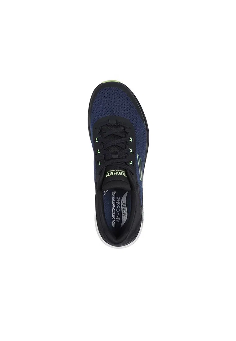 Кроссовки мужские для ходьбы и тренировок, GO WALK WORKOUT WALKER, Skechers, темно-синий — фото 2