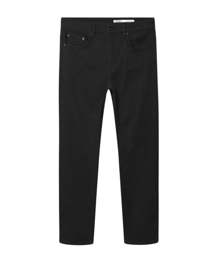 

Черные джинсы, узкий крой, меч Gabba, черный