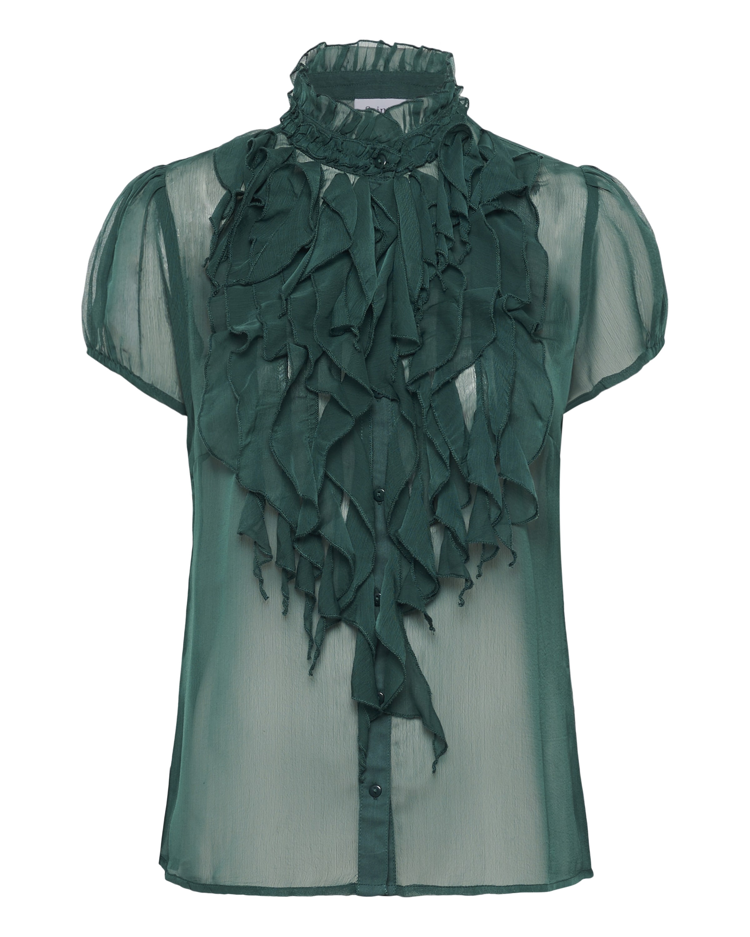 

SAINT TROPEZ Блузка 'Lilja' в темно-зеленом цвете