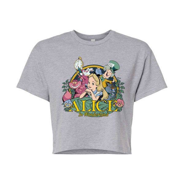 

Футболка с принтом "Алиса в стране чудес" для детей Disney, серый