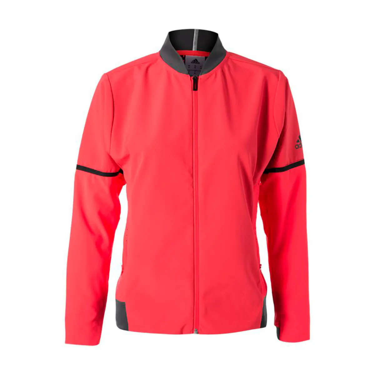

Женская теннисная куртка Adidas Mcode W code, красный